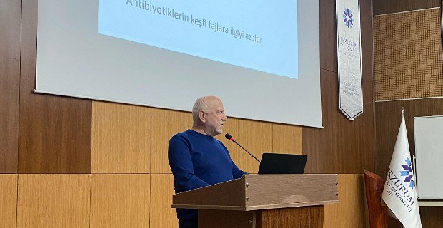 Prof. Dr. Bülent Bozdoğan’ın Sunumuyla 'Bakteriyofajlar' Başlıklı Seminer Düzenlendi.