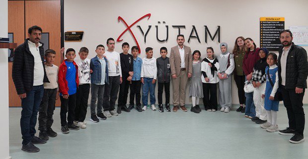 YÜTAM, Kandilli Güvenç Ortaokulu Öğrencilerini Ağırladı