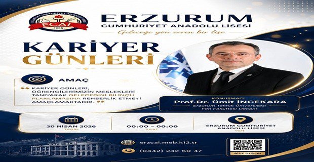 Fakültemiz Dekanı Prof. Dr. Ümit İNCEKARA "Kariyer Günü Etkinlikleri"ne katıldı (30.04.2026).