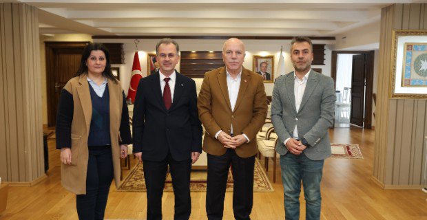 Erzurum Büyük Şehir Belediye Başkanlığına Ziyaret (09.04.2026).