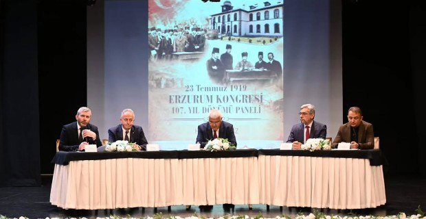 ETÜ Paydaşlığında Erzurum Kongresi'nin 107. Yıl Dönümünde Panel ve Yerel Basın Sergisi Düzenlendi haber görseli