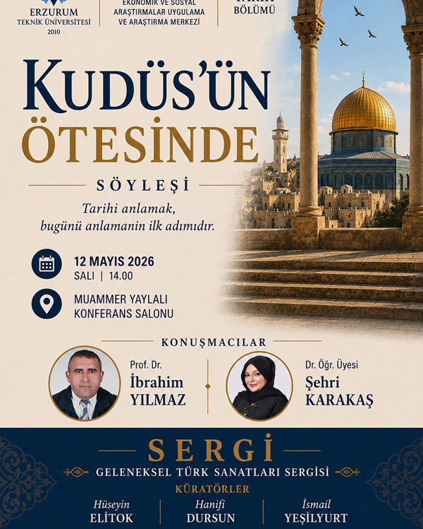 Etkinlik görseli: Kudüs'ün Ötesinde 