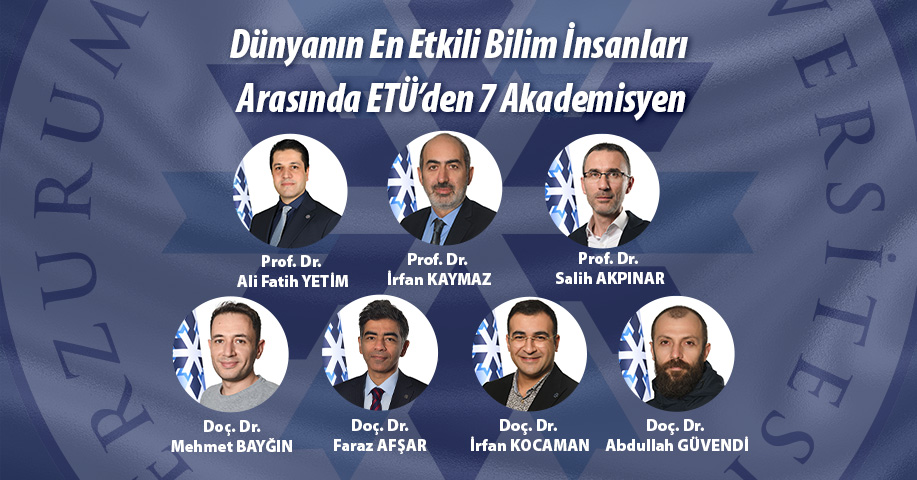 Dünyanın En Etkili Bilim İnsanları Arasında ETÜ’den 7 Akademisyen