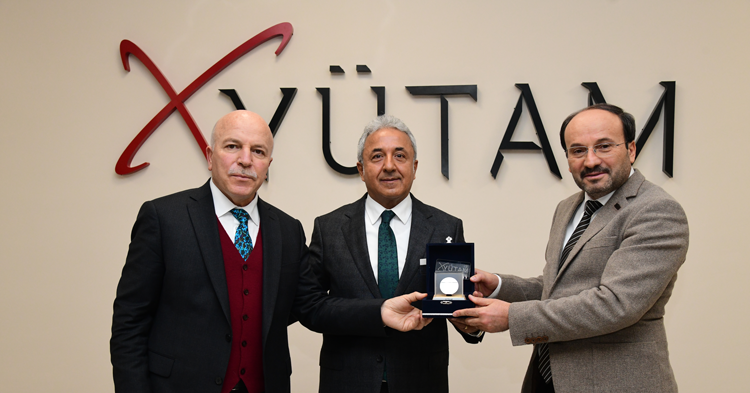 Başkan Sekmen, ETÜ Rektörü Prof. Dr. Bülent Çakmak’ın Misafiri Oldu