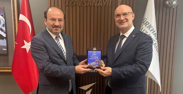 Rektör Çakmak’tan TUSAŞ’a Ziyaret haber görseli