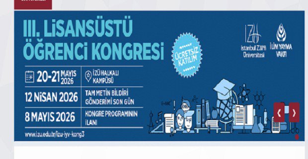 İstanbul Sabahattin Zaim Üniversitesi Lisansüstü Öğrenci Kongresi