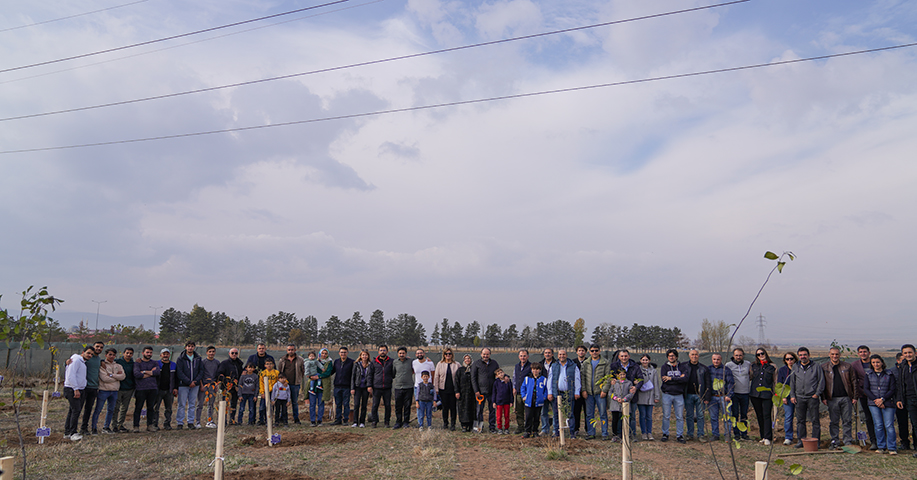 Milli Ağaçlandırma Günü'nde Fidanlar ETÜ’de Toprakla Buluştu