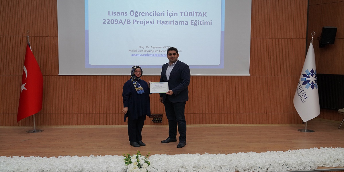 Lisans Öğrencileri İçin TÜBİTAK 2209 A/B Projesi Hazırlama Eğitimi Düzenlendi