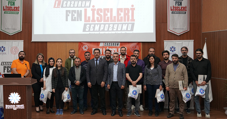 1. Fen Liseleri Sempozyumunun Kapanış Programı Gerçekleştirildi