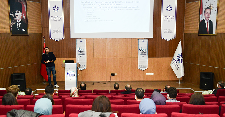 Öğrenci Kulübü GEN AKTUEL, Biyolojik ve Metabolik Araştırmalar Üzerine Bir Konferans Düzenledi