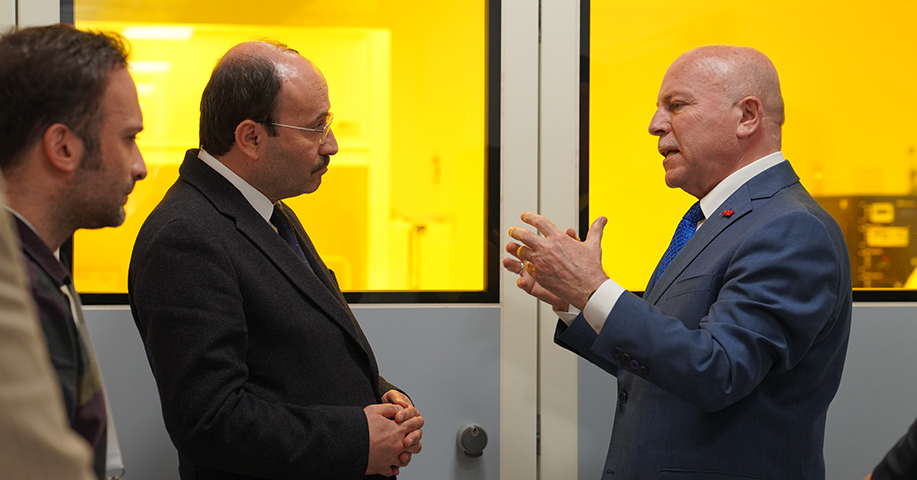 Başkan Sekmen ve Rektör Çakmak Üniversite Sanayi İş Birliği İçin Buluştu