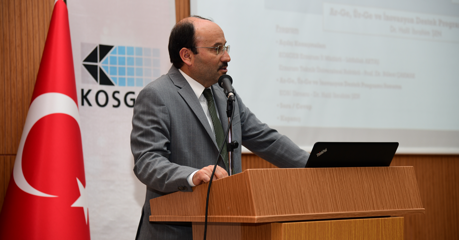 ETÜ’de KOSGEB Ar-Ge, Ür-Ge ve İnovasyon Destek Programı Bilgilendirme Semineri Düzenlendi