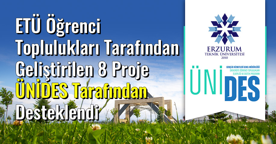 ETÜ Öğrenci Toplulukları Tarafından Geliştirilen 8 Proje ÜNİDES Tarafından Desteklendi