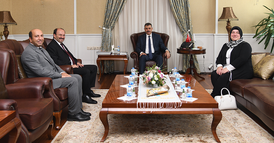 Rektör Çakmak’tan Erzurum Valisi Mustafa Çiftçi’ye Hayırlı Olsun Ziyareti