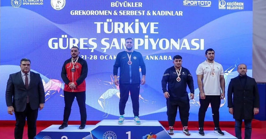 ETÜ’lü Milli Güreşçi Türkiye Güreş Şampiyonası’ndan Gümüş Madalya İle Döndü