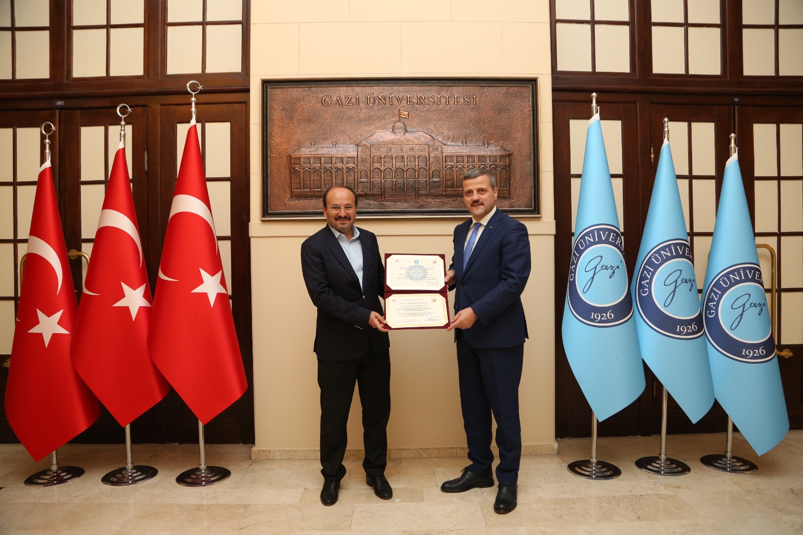 Rektör Çakmak'tan Gazi Üniversitesine Ziyaret 