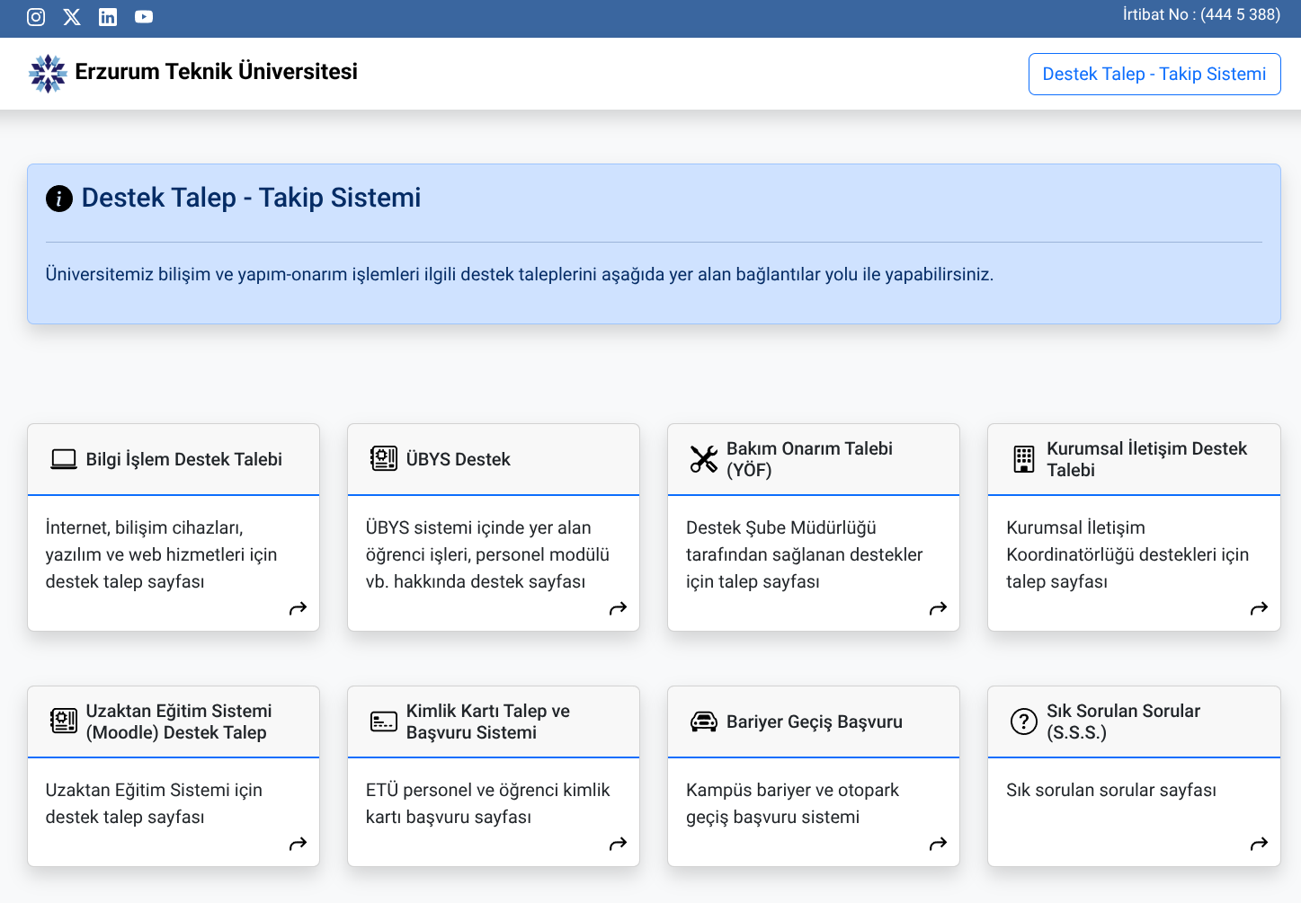 Destek Hizmetlerinde Yeni Dönem: Tüm Talepler Tek Portalda Toplandı
