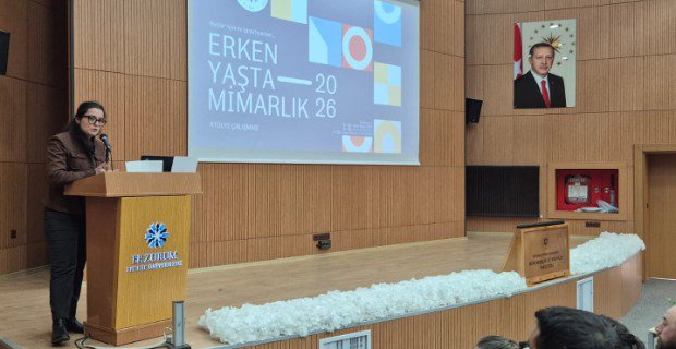 'Erken Yaşta Mimarlık' atölyesinin sergisi düzenlendi.