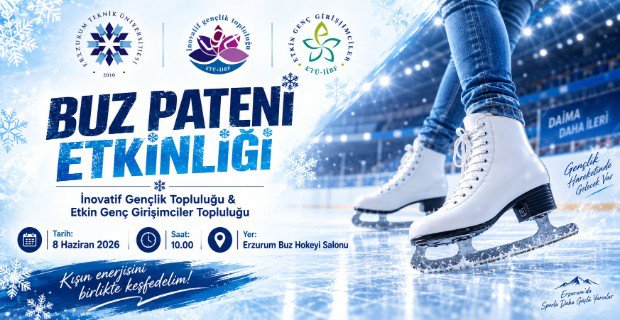 İnovatif Gençlik Topluluğundan Buz Pateni Etkinliği