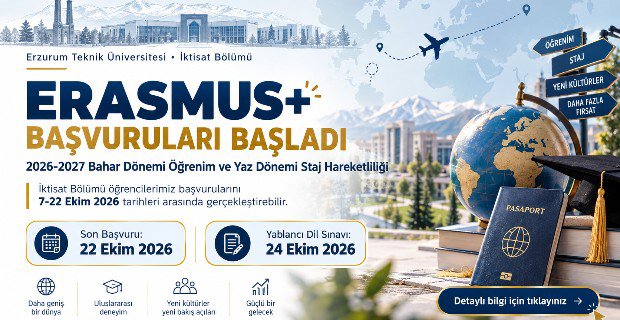 Erasmus+ Başvuruları Başladı