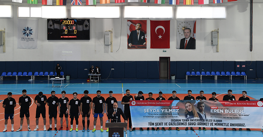 ETÜ’de Şehit Şeyda Yılmaz ve Şehit Eren Bülbül Anısına Futsal Turnuvası Düzenlendi 