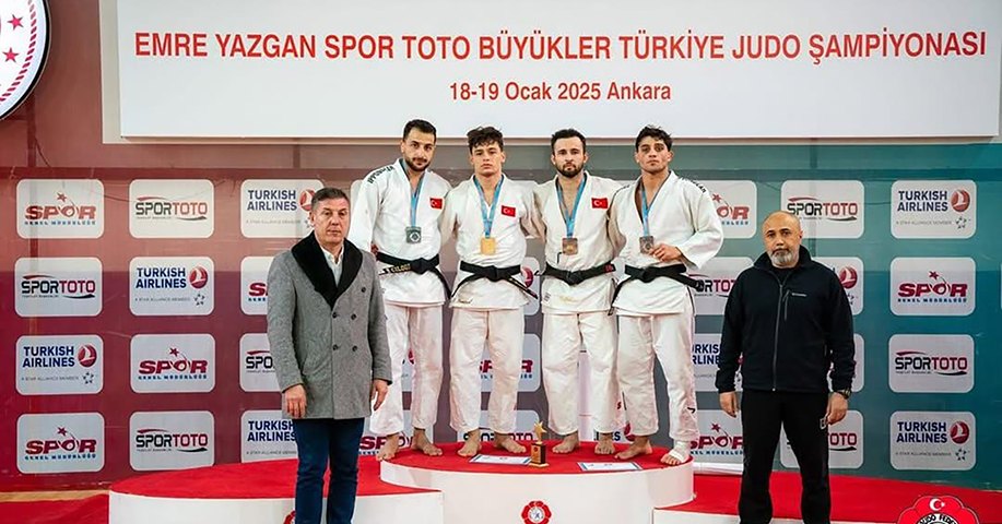 ETÜ Türkiye Judo Şampiyonası’na Damga Vurdu 