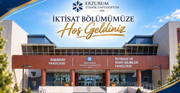 Bölüm Başkanımızdan Hoşgeldiniz Mesajı