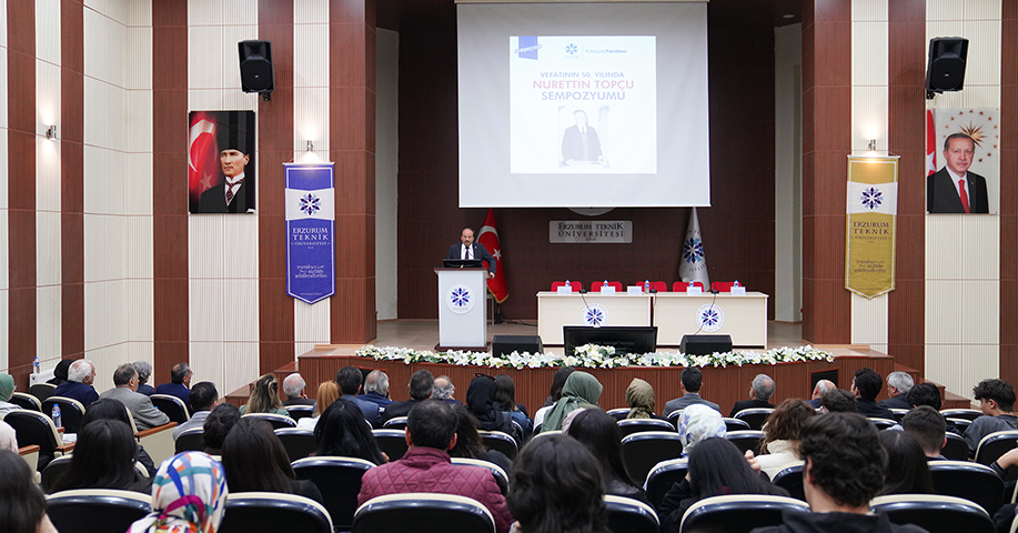 ETÜ'de Vefatının 50. Yılında Nurettin Topçu’yu Anma Sempozyumu Düzenlendi