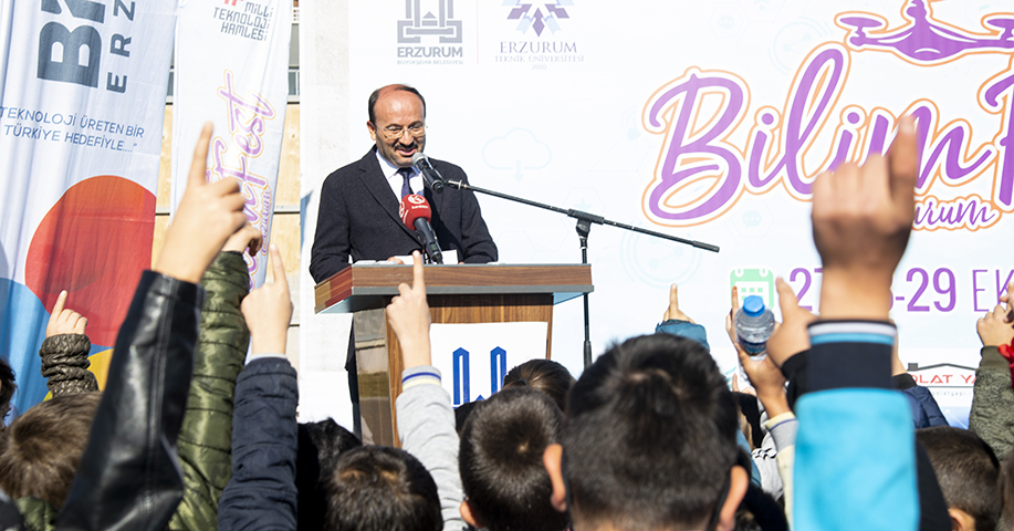 Bilim Fest Erzurum Binlerce Gence Dokundu