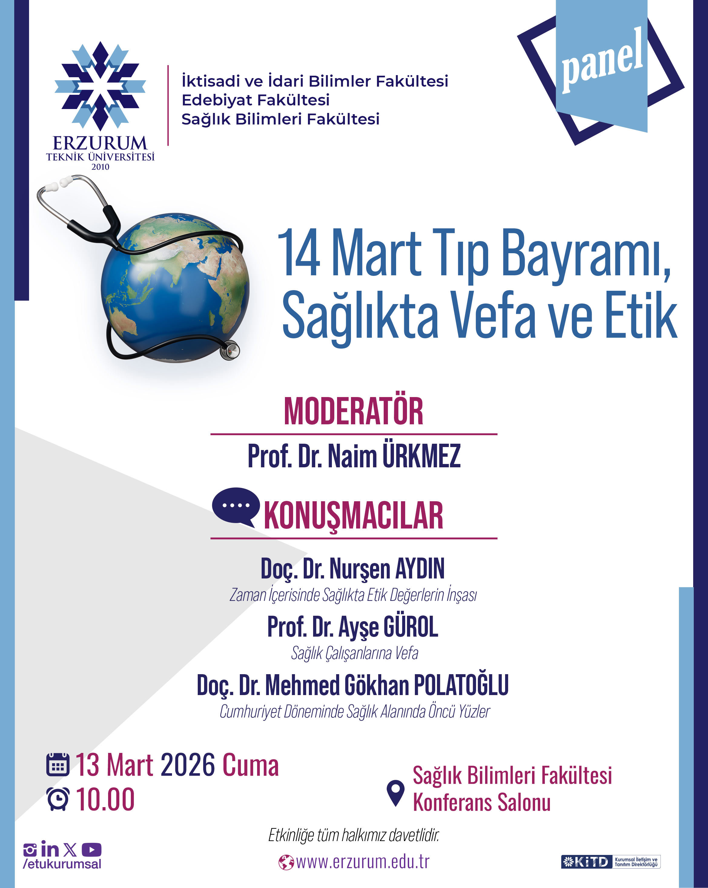 14 Mart Tıp Bayramı, Sağlıkta Vefa ve Etik