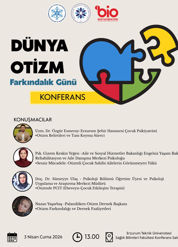 Dünya Otizm Farkındalık Günü Konferansı etkinlik görseli