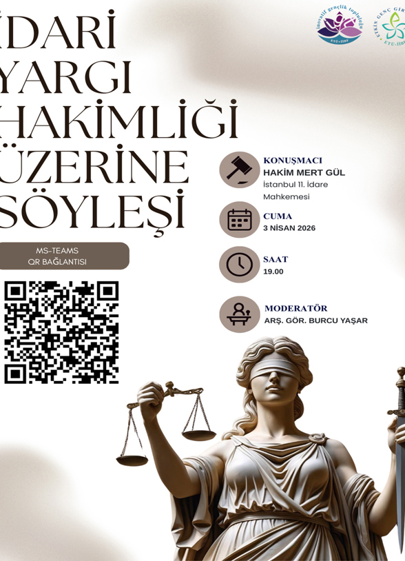 İdari Yargı Hakimliği Üzerine Söyleşi etkinlik görseli