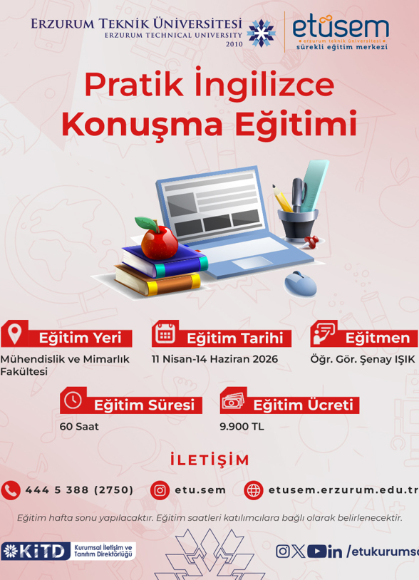 Pratik İngilizce Konuşma Eğitimi event image