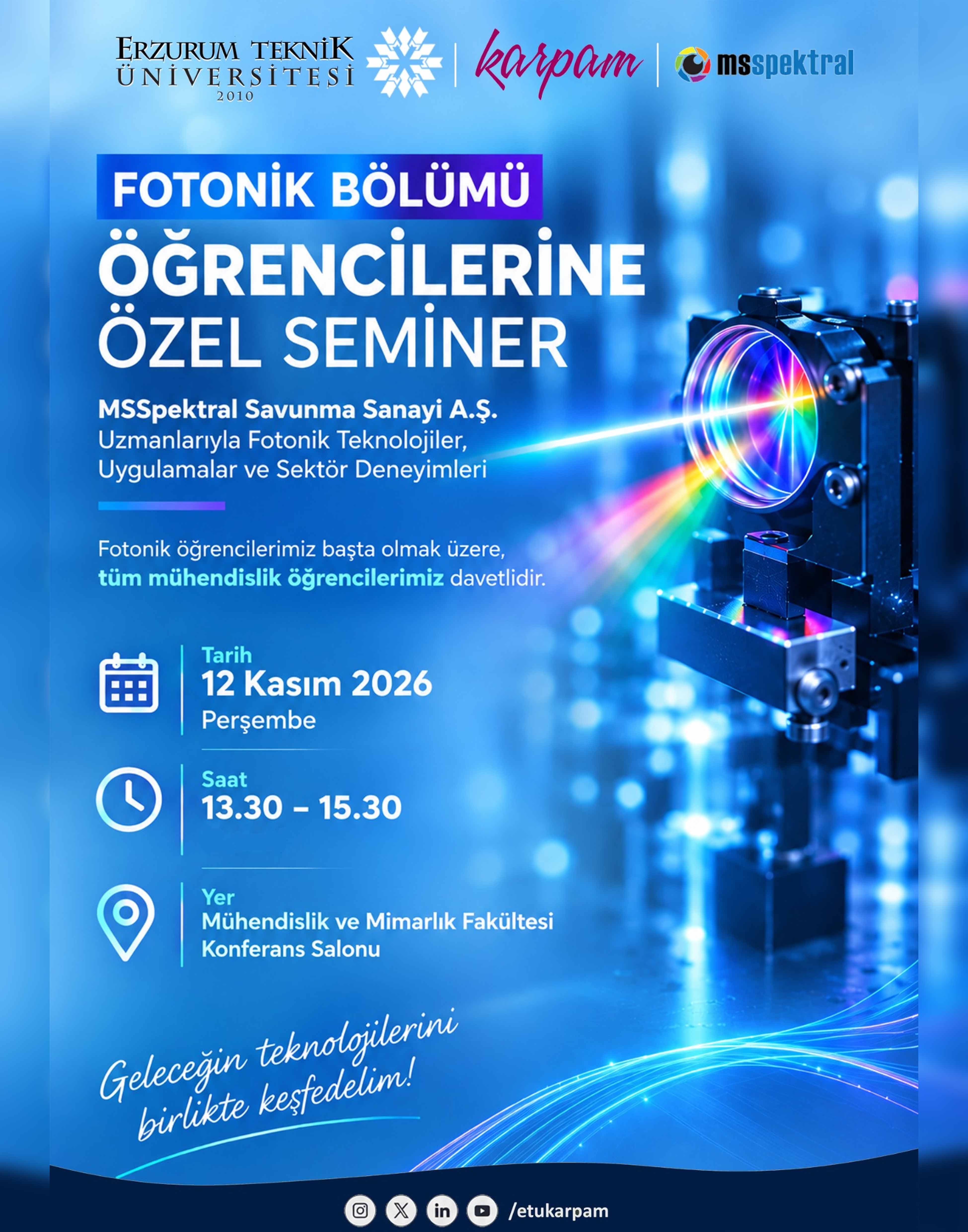 Fotonik Bölümü Semineri