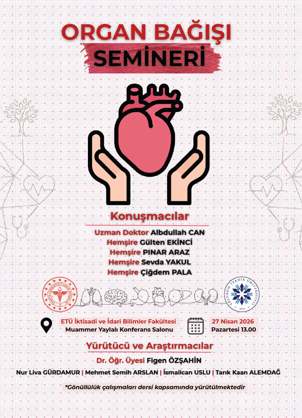 Organ Bağışı Semineri etkinlik görseli