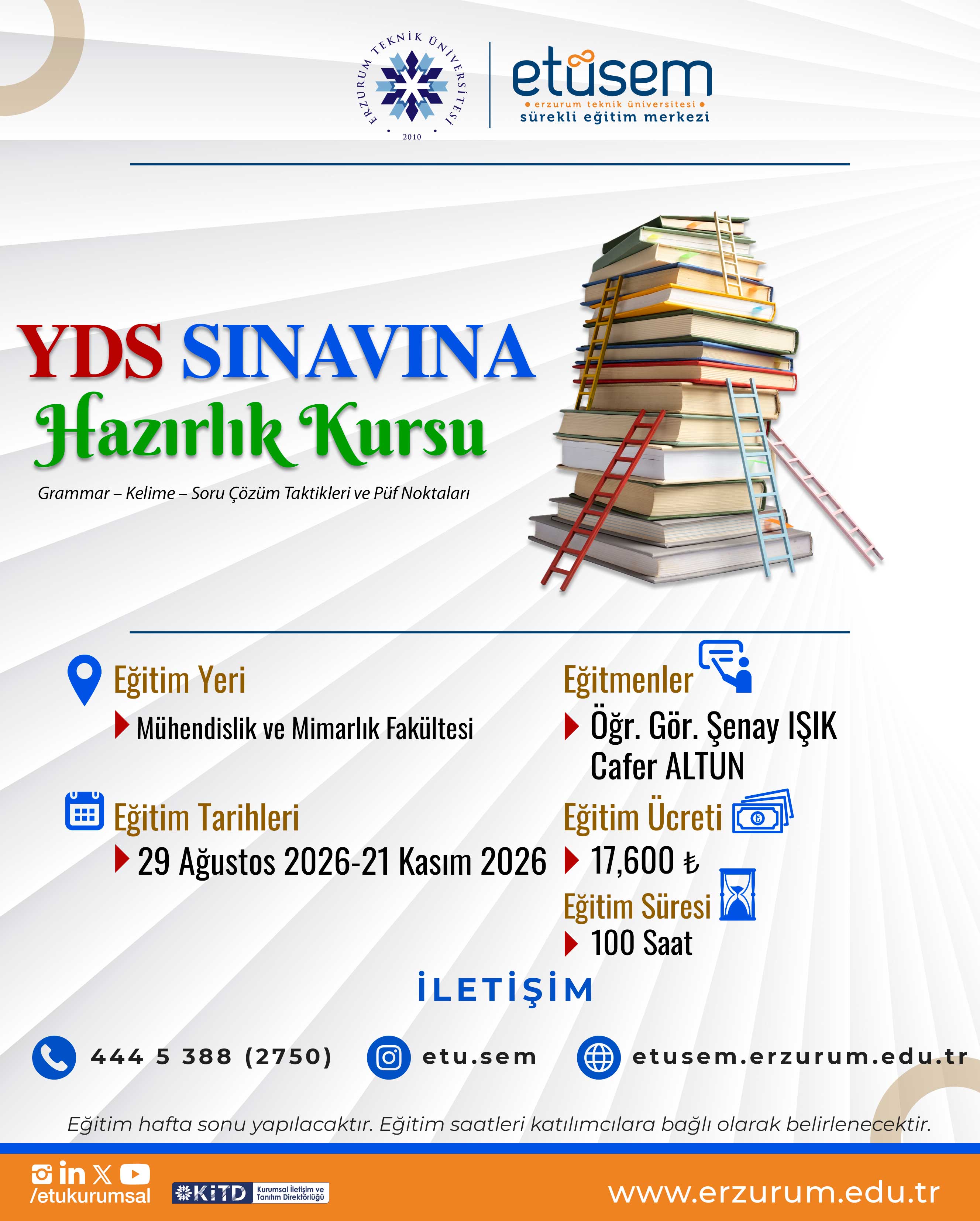 YDS Sınavına Hazırlık Kursu