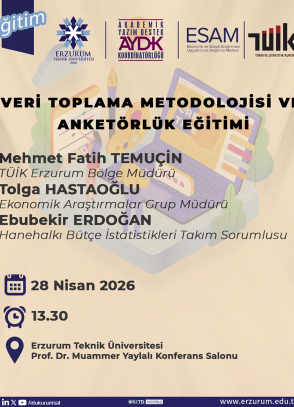 Veri Toplama Metodolojisi ve Anketörlük Eğitimi etkinlik görseli