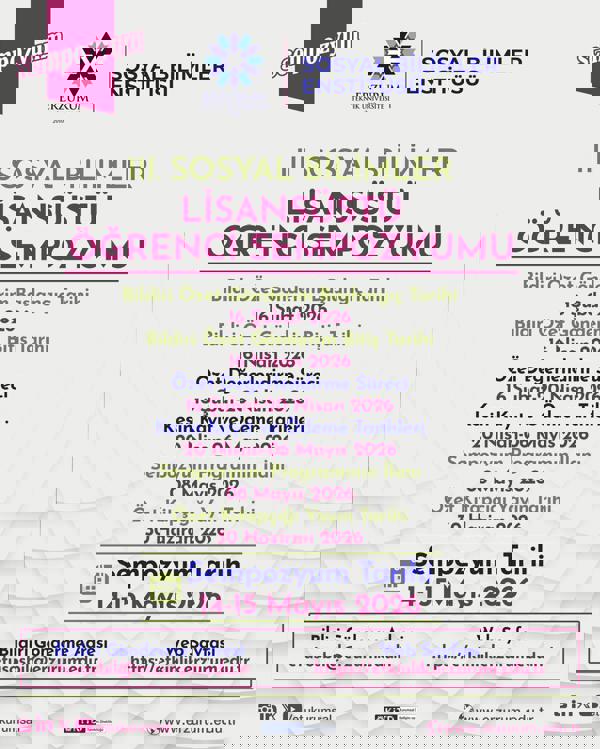 III Sosyal Bilimler Lisansüstü Öğrenci Sempozyumu