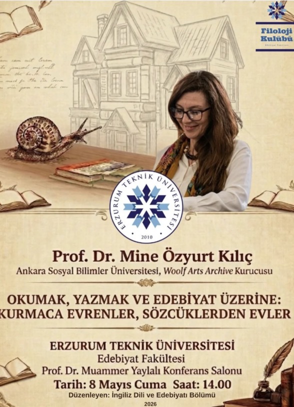 Okumak, Yazmak ve Edebiyat Üzerine: Kurmaca Evrenler, Sözcüklerden Evler etkinlik görseli