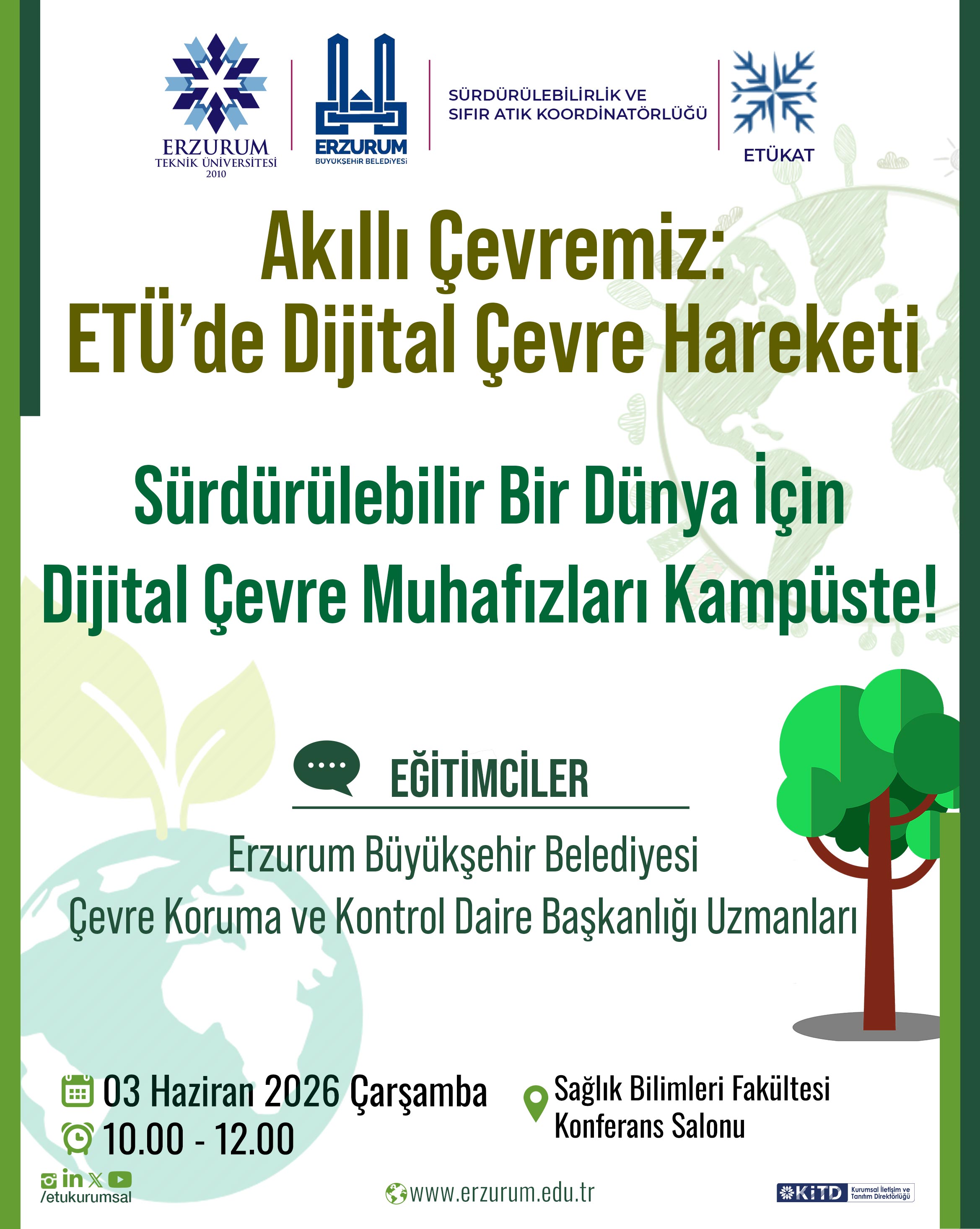 Akıllı Çevremiz: ETÜ'de Dijital Çevre Hareketi