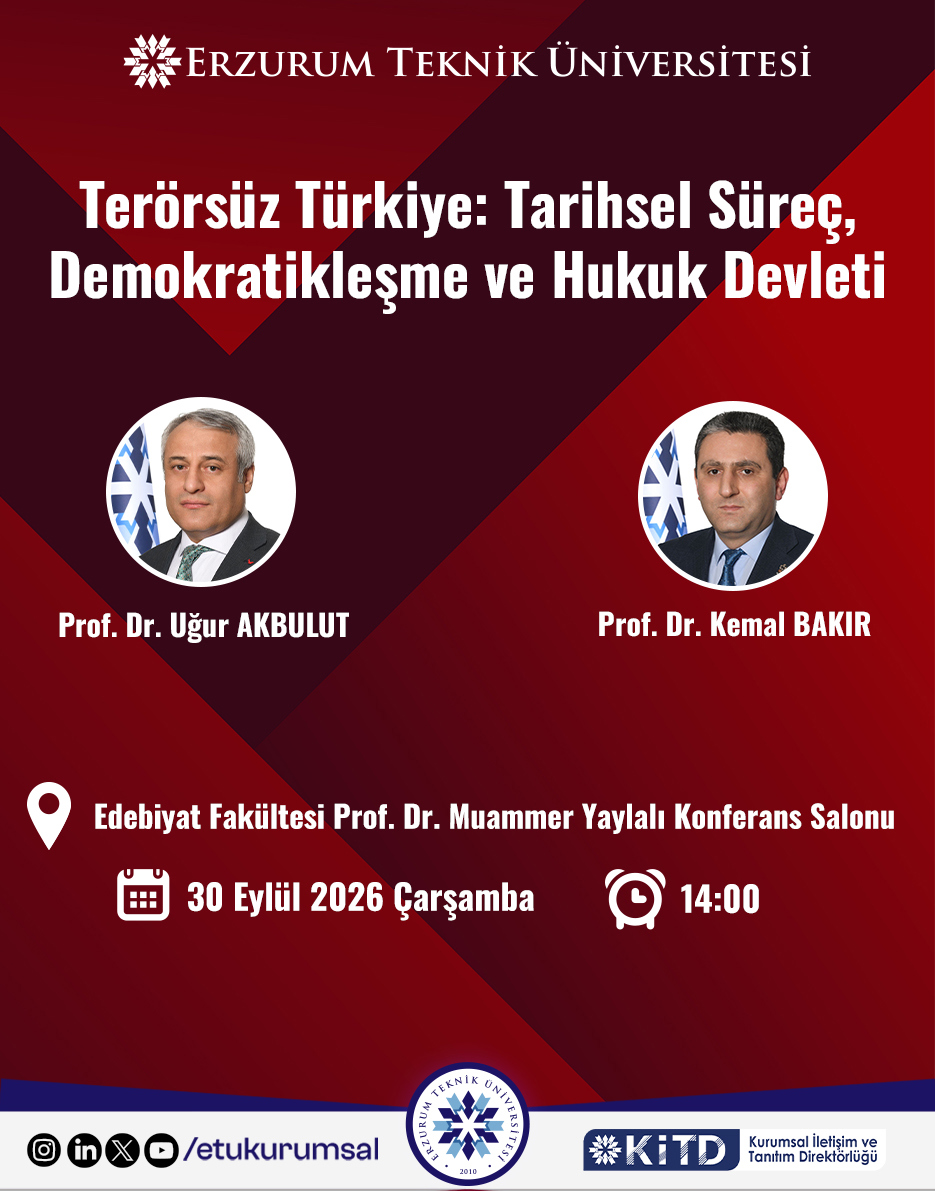 Terörsüz Türkiye: Tarihsel Süreç, Demokratikleşme ve Hukuk Devleti