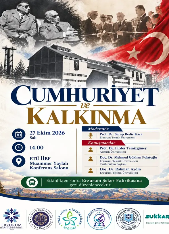 Cumhuriyet ve Kalkınma etkinlik görseli