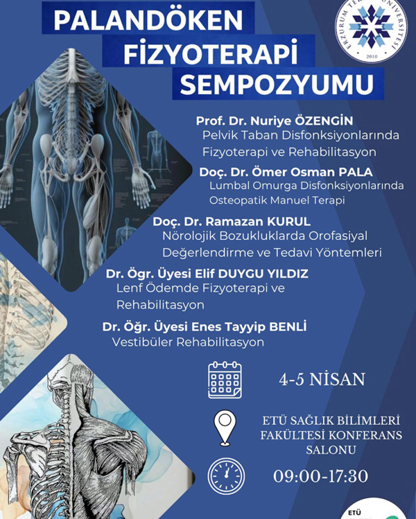 Etkinlik görseli: Palandöken Fizyoterapi Sempozyumu 